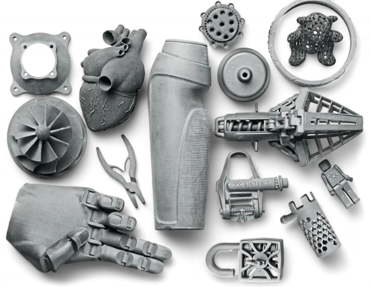 Приклади виробів 3D MetalTech
